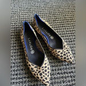 Rothy’s The Point in animal print